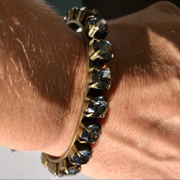 Rhinestone Adjustable Bracelet - Picture 1 of 3